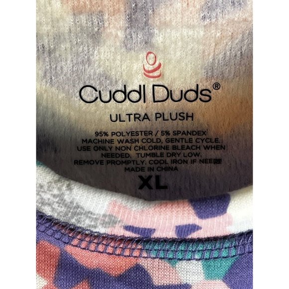 Cuddl Duds Multi Color Sweatshirt Girls XL NWT - Picture 3 of 9